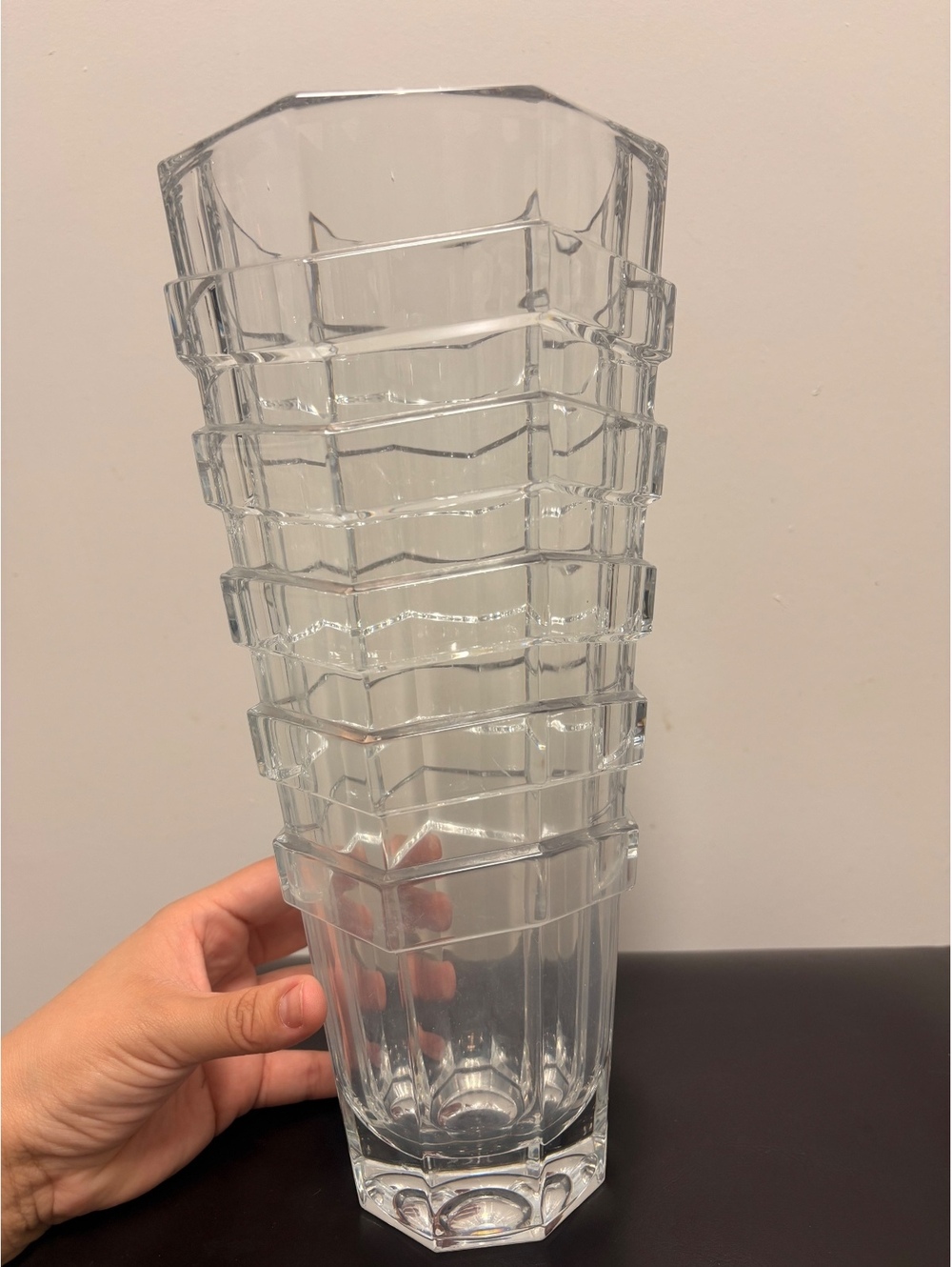 Mikasa Elite Argon, Lead Crystal Vase